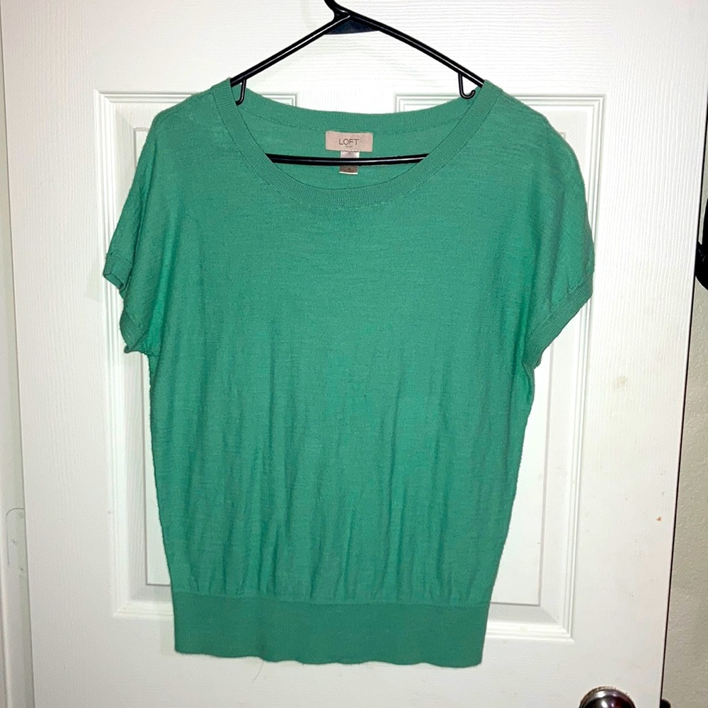 Green LOFT Blouse